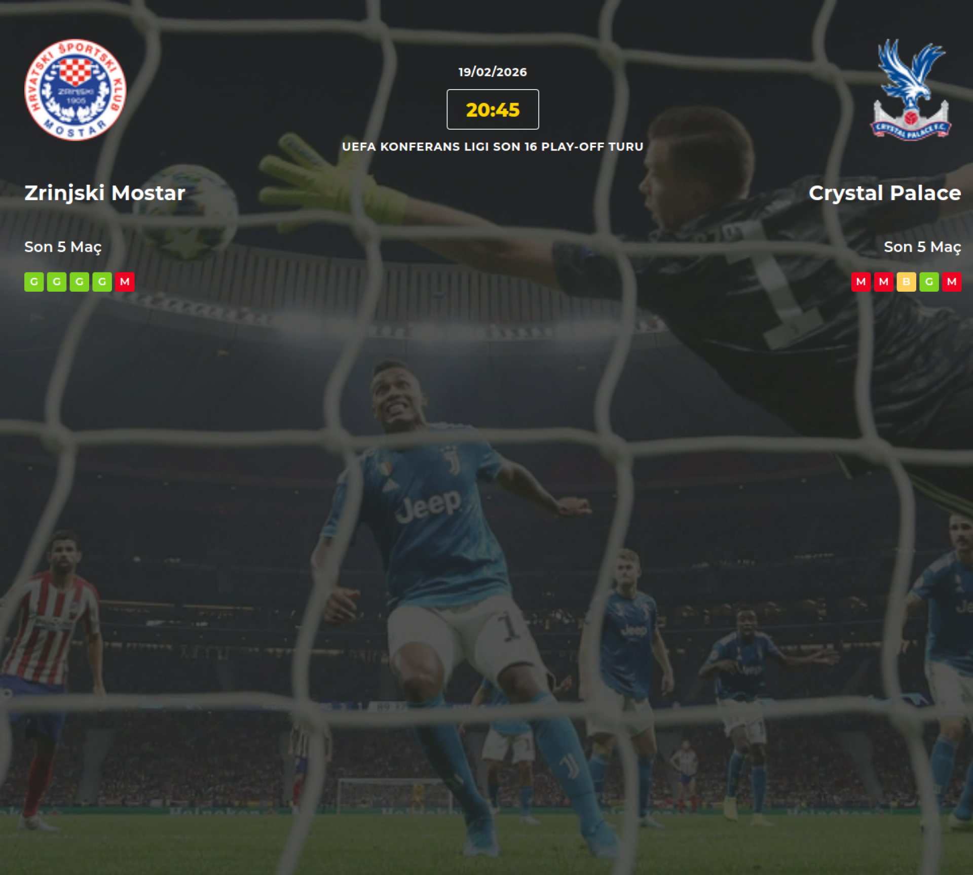 Zrinjski Mostar Crystal Palace İddaa Maç Tahmini 19 Şubat 2026