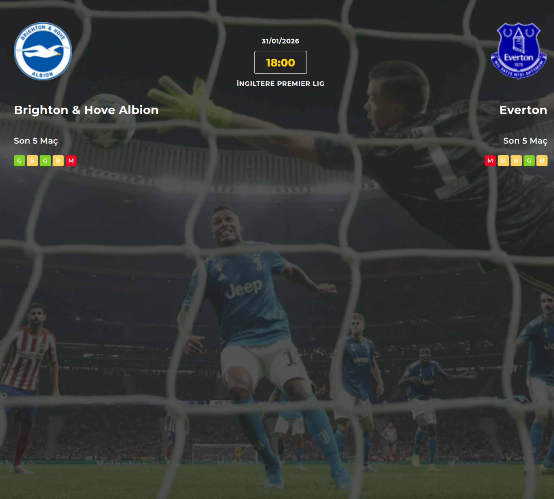 Brighton & Hove Albion Everton İddaa Maç Tahmini 31 Ocak 2026