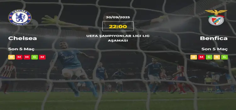 Chelsea Benfica İddaa Maç Tahmini 30 Eylül 2025