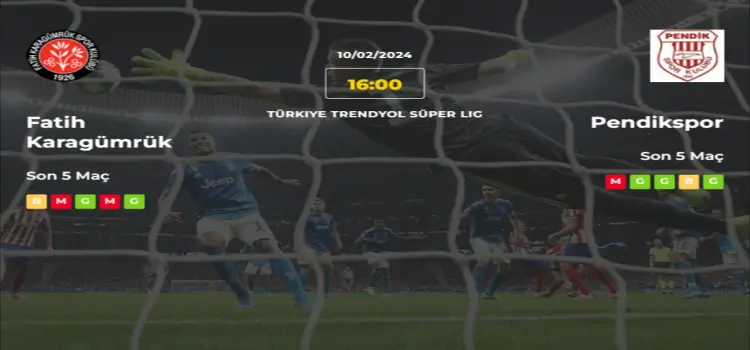 Karagümrük Pendikspor İddaa Maç Tahmini 10 Şubat 2024
