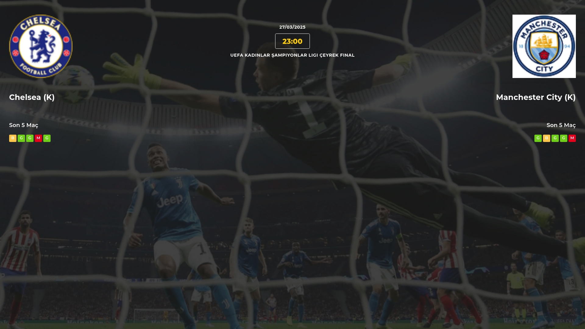 Chelsea (K) Manchester City (K) İddaa Maç Tahmini 27 Mart 2025