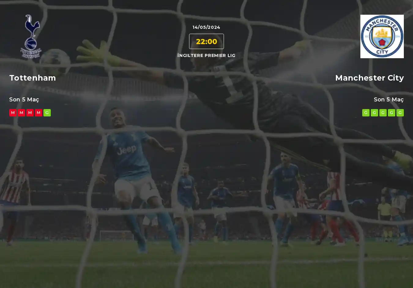 Tottenham Manchester City İddaa Maç Tahmini 14 Mayıs 2024