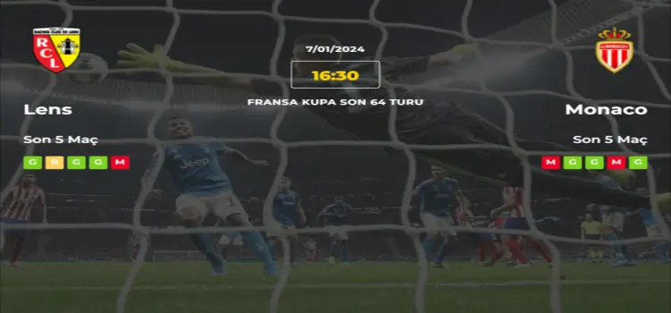 Lens Monaco İddaa Maç Tahmini 7 Ocak 2024