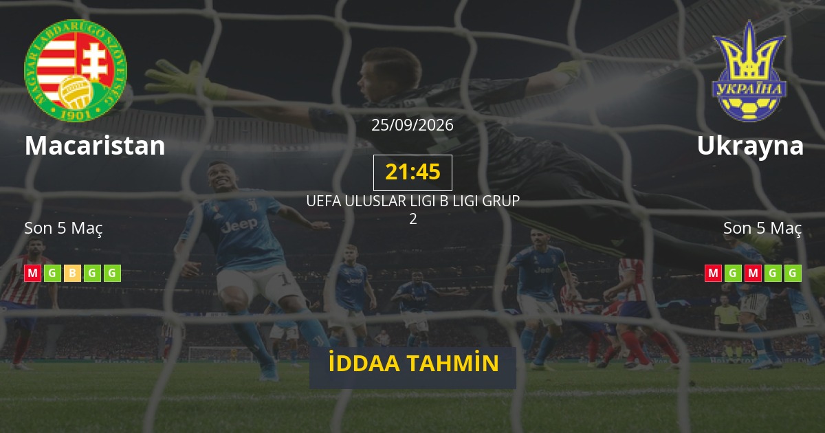 Macaristan Ukrayna İddaa Maç Tahmini 25 Eylül 2026
