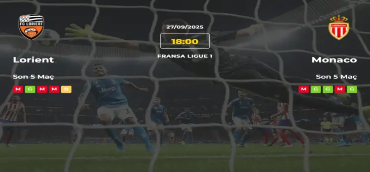 Lorient Monaco İddaa Maç Tahmini 27 Eylül 2025