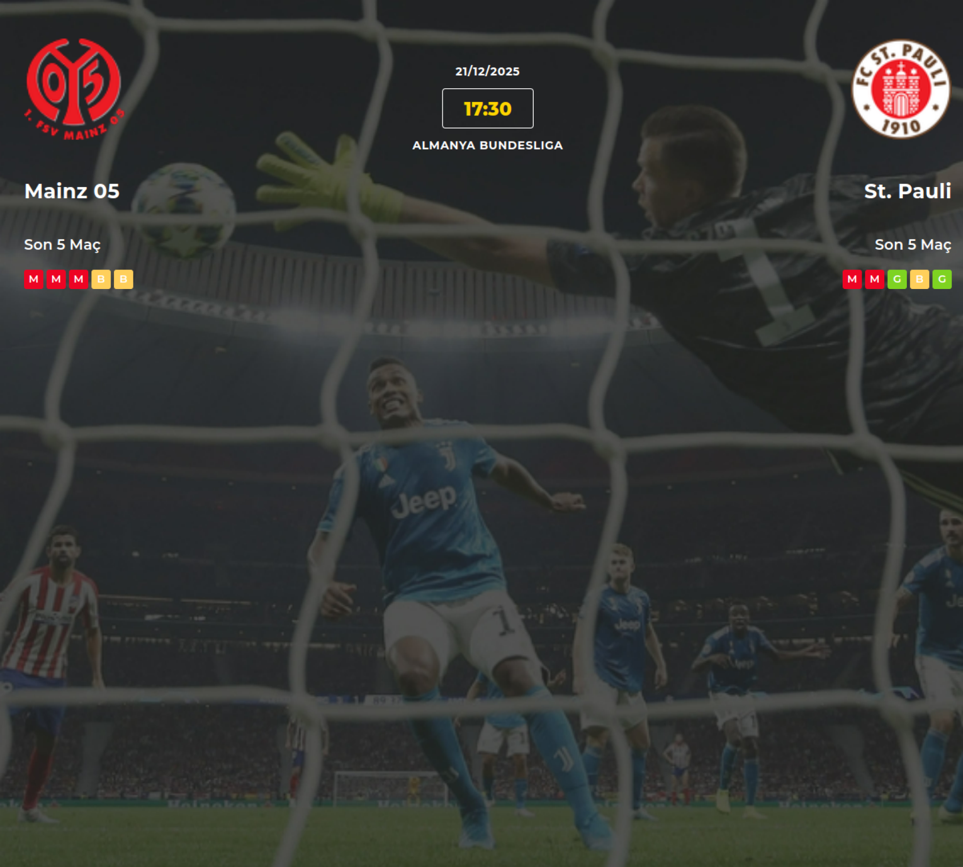 Mainz 05 St. Pauli İddaa Maç Tahmini 21 Aralık 2025