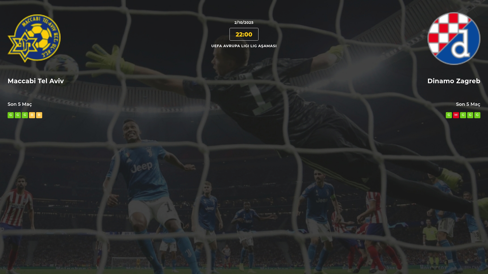 Maccabi Tel Aviv Dinamo Zagreb İddaa Maç Tahmini 02 Ekim 2025