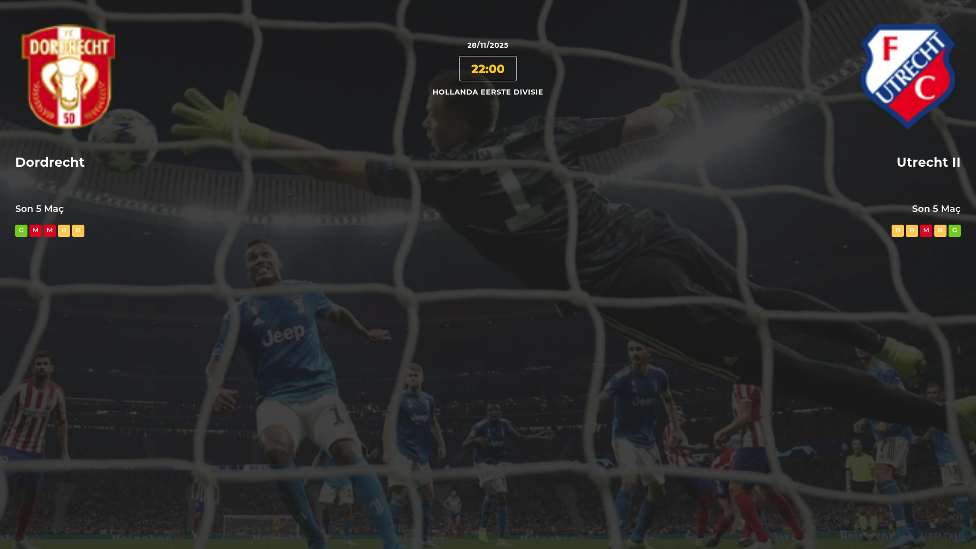 Dordrecht Utrecht II İddaa Maç Tahmini 28 Kasım 2025