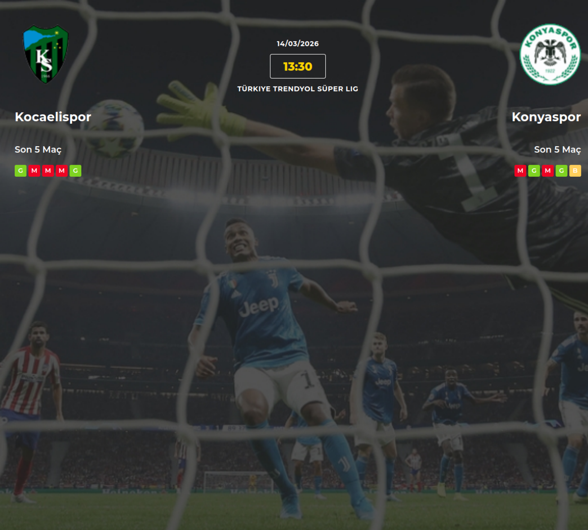 Kocaelispor Konyaspor İddaa Maç Tahmini 14 Mart 2026