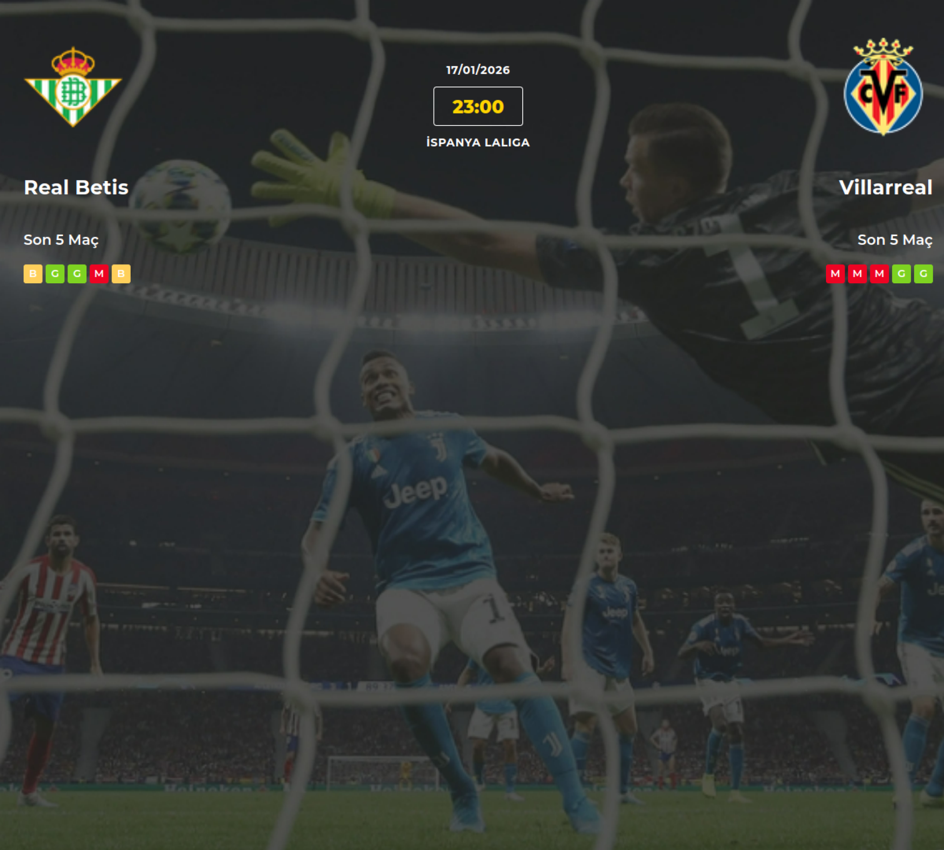 Real Betis Villarreal İddaa Maç Tahmini 17 Ocak 2026