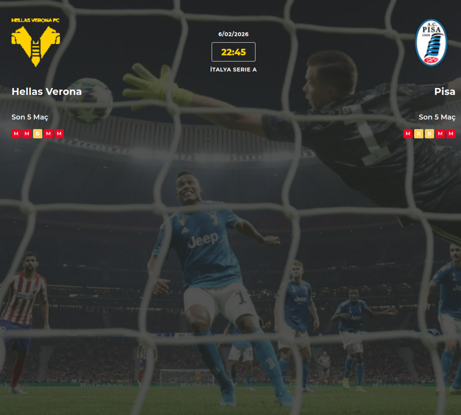 Hellas Verona Pisa İddaa Maç Tahmini 06 Şubat 2026