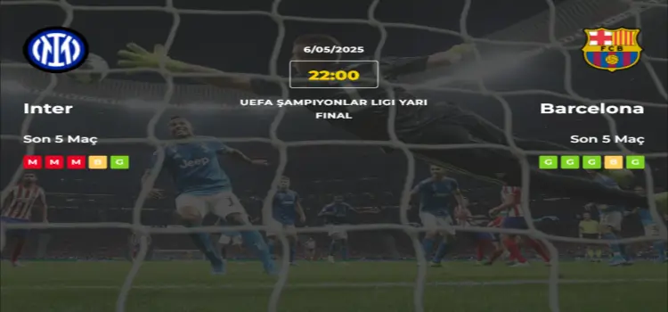 Inter Barcelona İddaa Maç Tahmini 6 Mayıs 2025