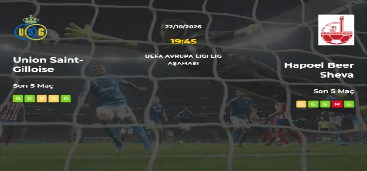 Union St Hapoel Beer İddaa Maç Tahmini 22 Ekim 2026