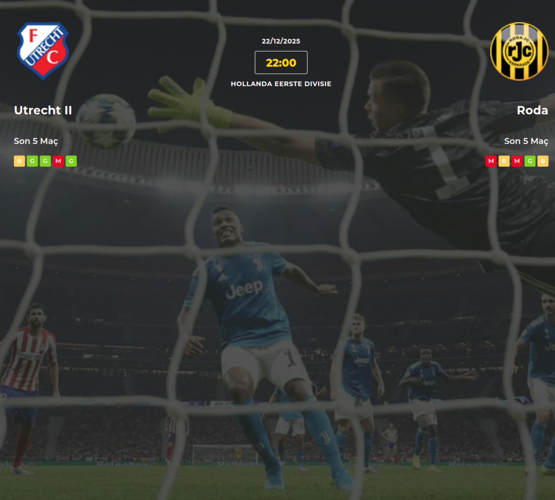 Utrecht II Roda İddaa Maç Tahmini 22 Aralık 2025