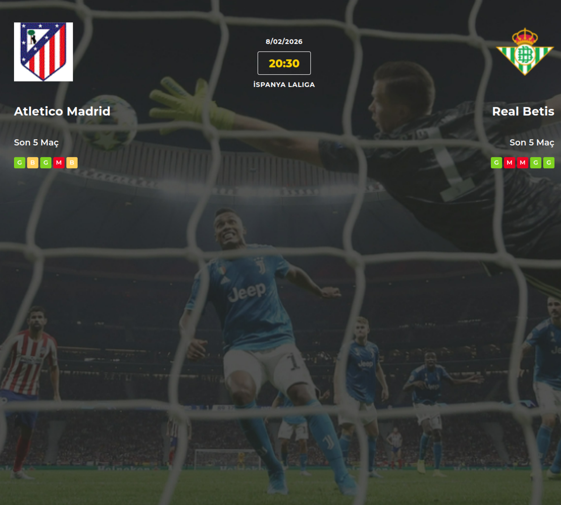 Atletico Madrid Real Betis İddaa Maç Tahmini 08 Şubat 2026