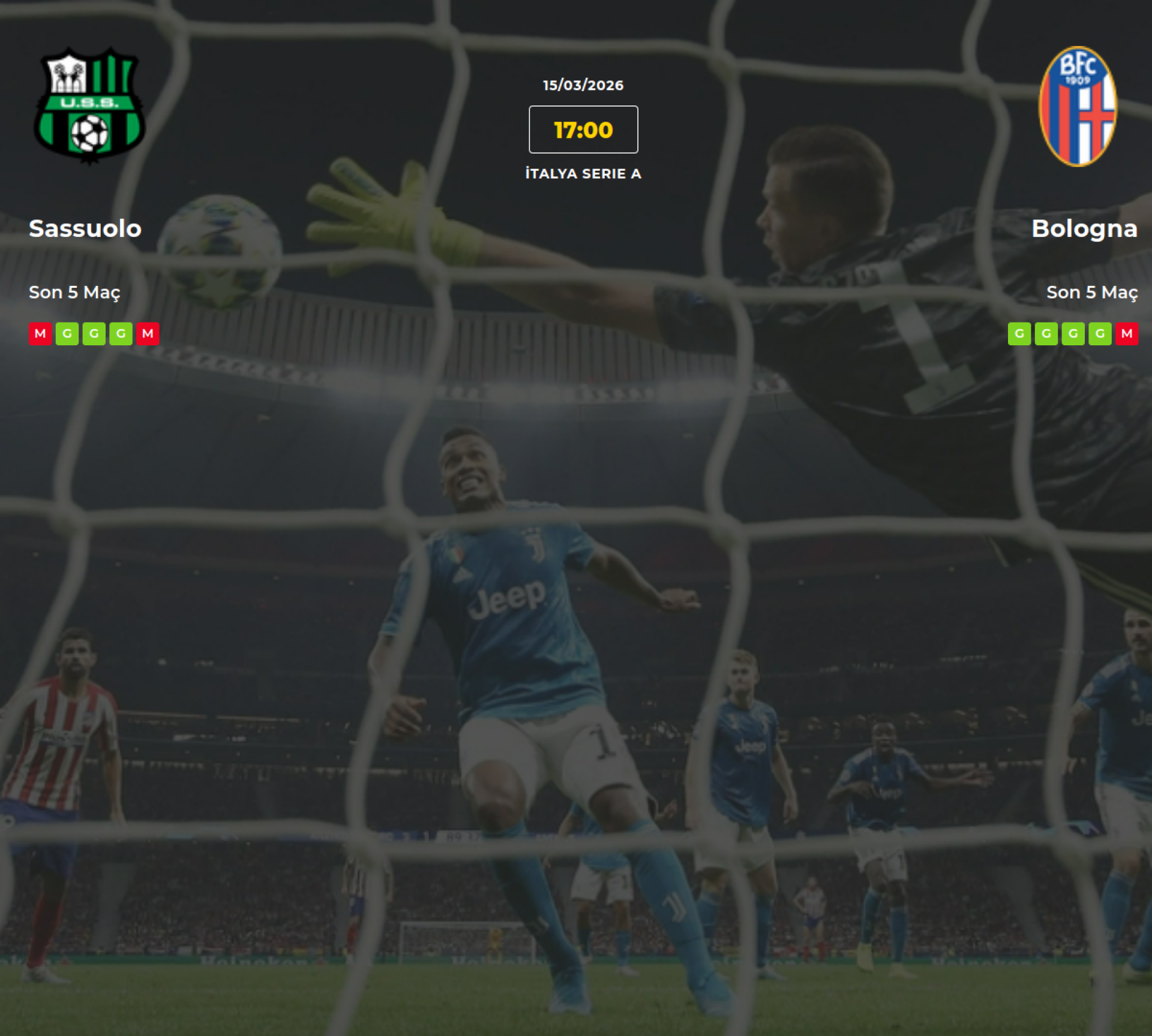 Sassuolo Bologna İddaa Maç Tahmini 15 Mart 2026