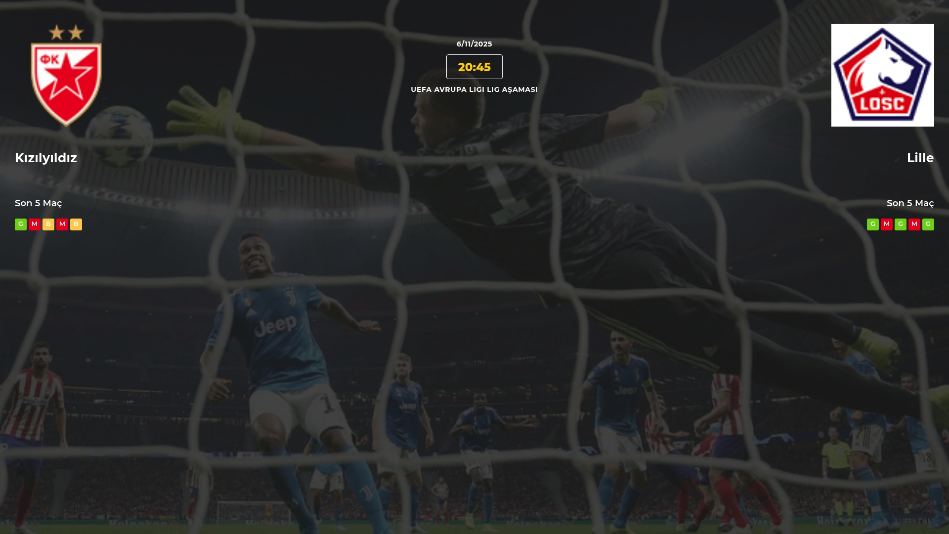 Kızılyıldız Lille İddaa Maç Tahmini 06 Kasım 2025