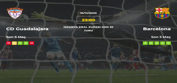 Guadalajara Barcelona İddaa Maç Tahmini 16 Aralık 2025