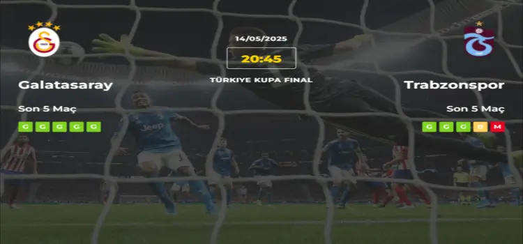Galatasaray Trabzonspor İddaa Maç Tahmini 14 Mayıs 2025