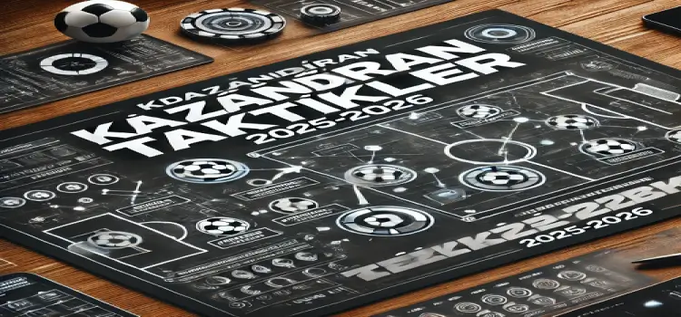 İddaa kazandıran taktikler 2025-2026