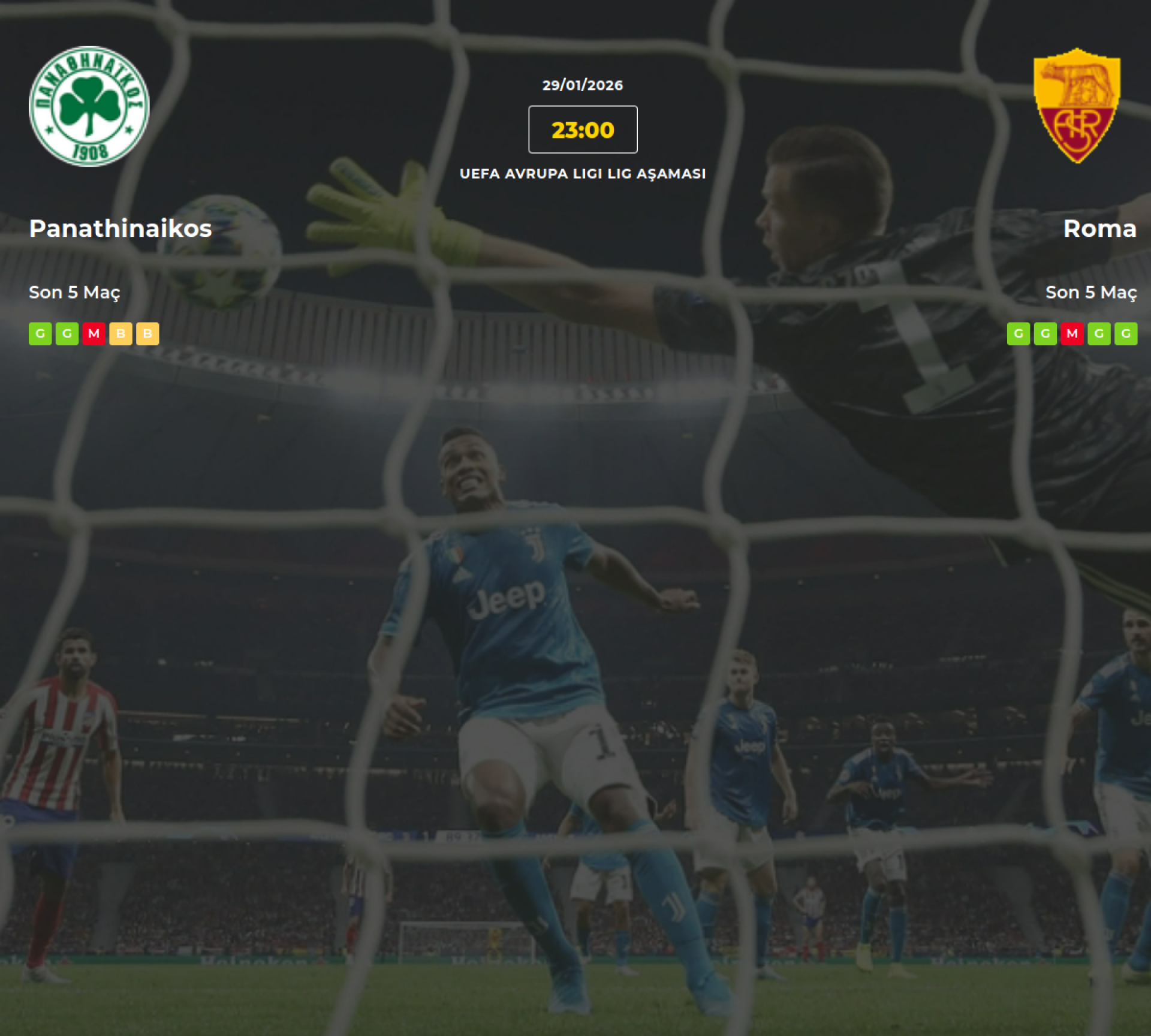 Panathinaikos Roma İddaa Maç Tahmini 29 Ocak 2026