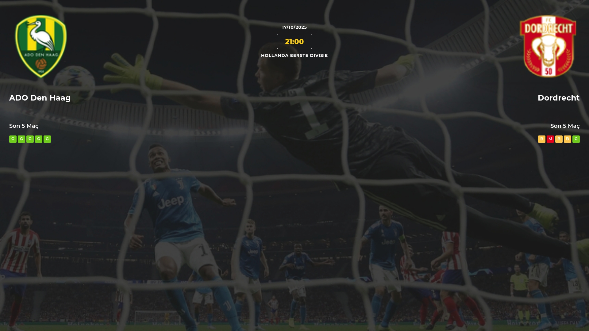 ADO Den Haag Dordrecht İddaa Maç Tahmini 17 Ekim 2025