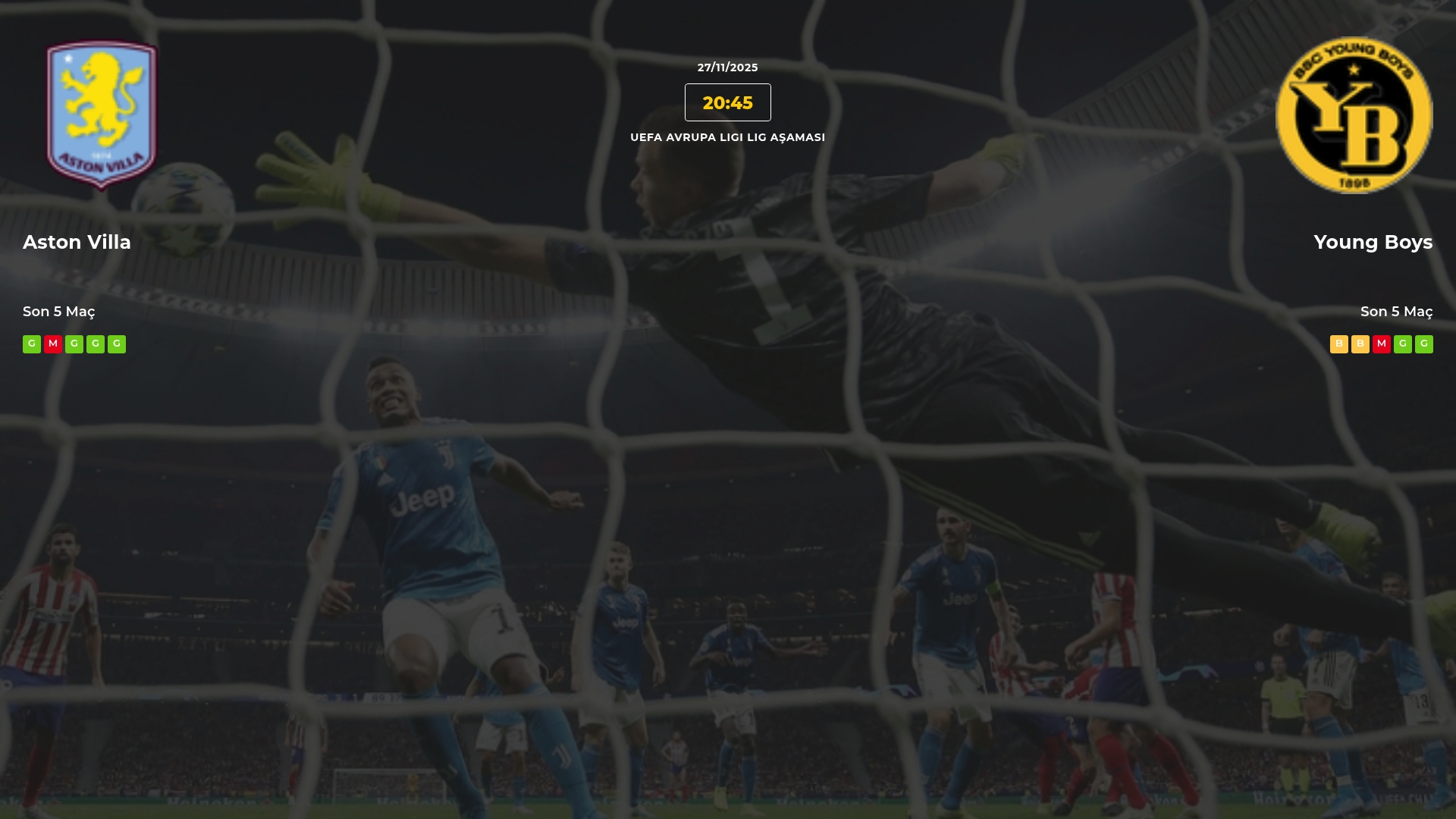 Aston Villa Young Boys İddaa Maç Tahmini 27 Kasım 2025