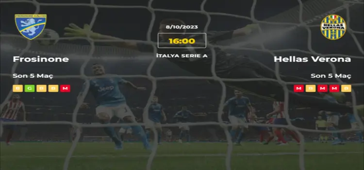 Frosinone Hellas Verona İddaa Maç Tahmini 8 Ekim 2023