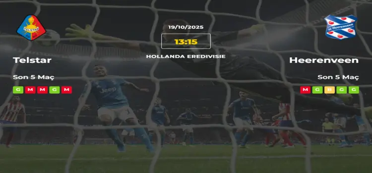 Telstar Heerenveen İddaa Maç Tahmini 19 Ekim 2025