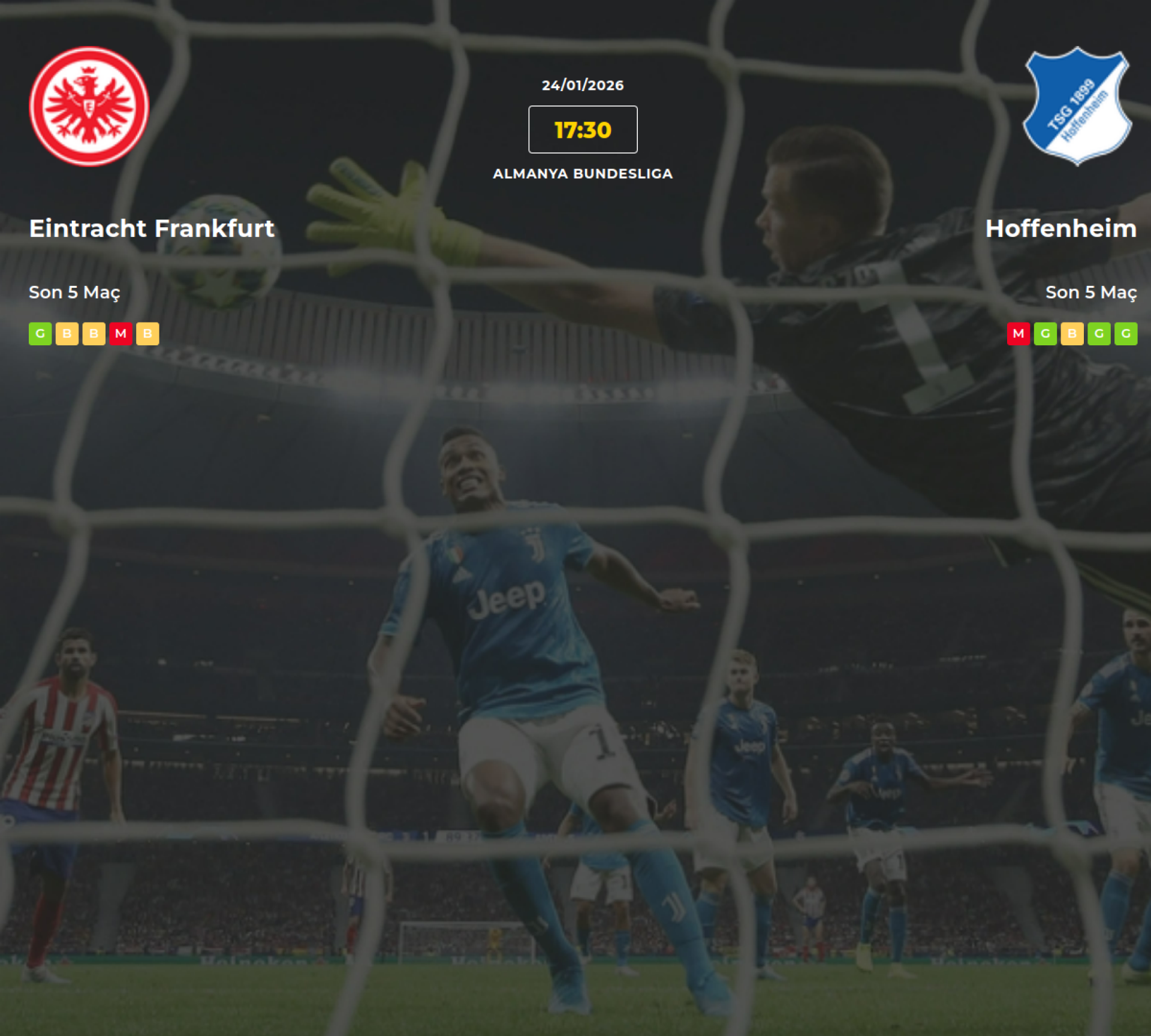 Eintracht Frankfurt Hoffenheim İddaa Maç Tahmini 24 Ocak 2026