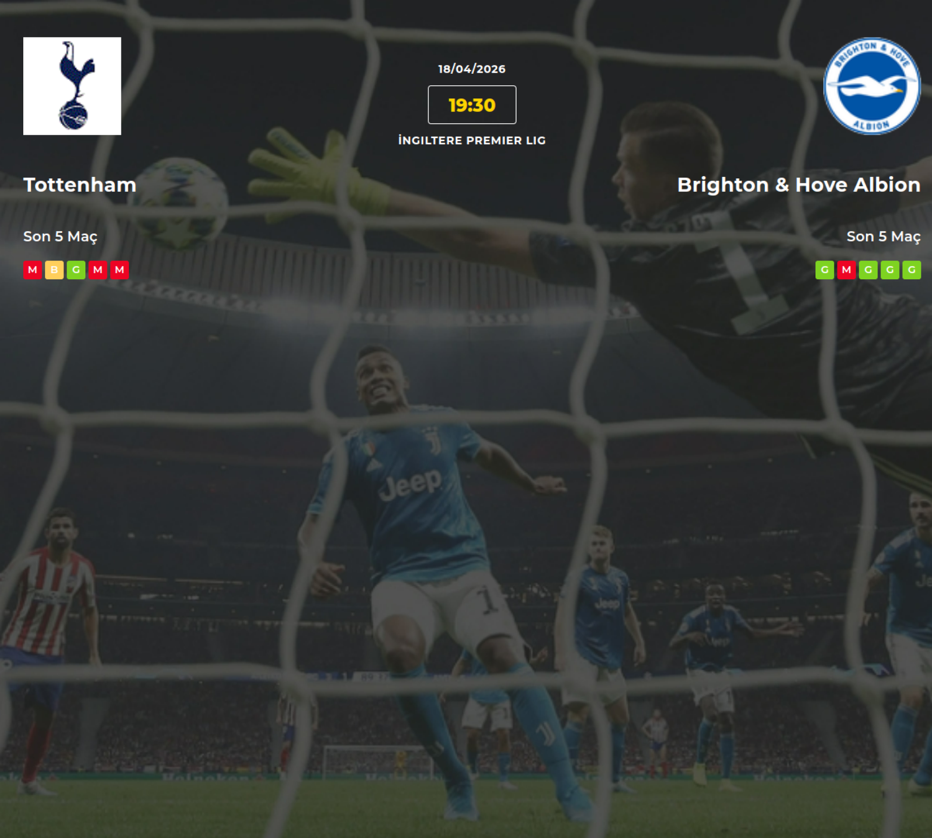 Tottenham Brighton & Hove Albion İddaa Maç Tahmini 18 Nisan 2026