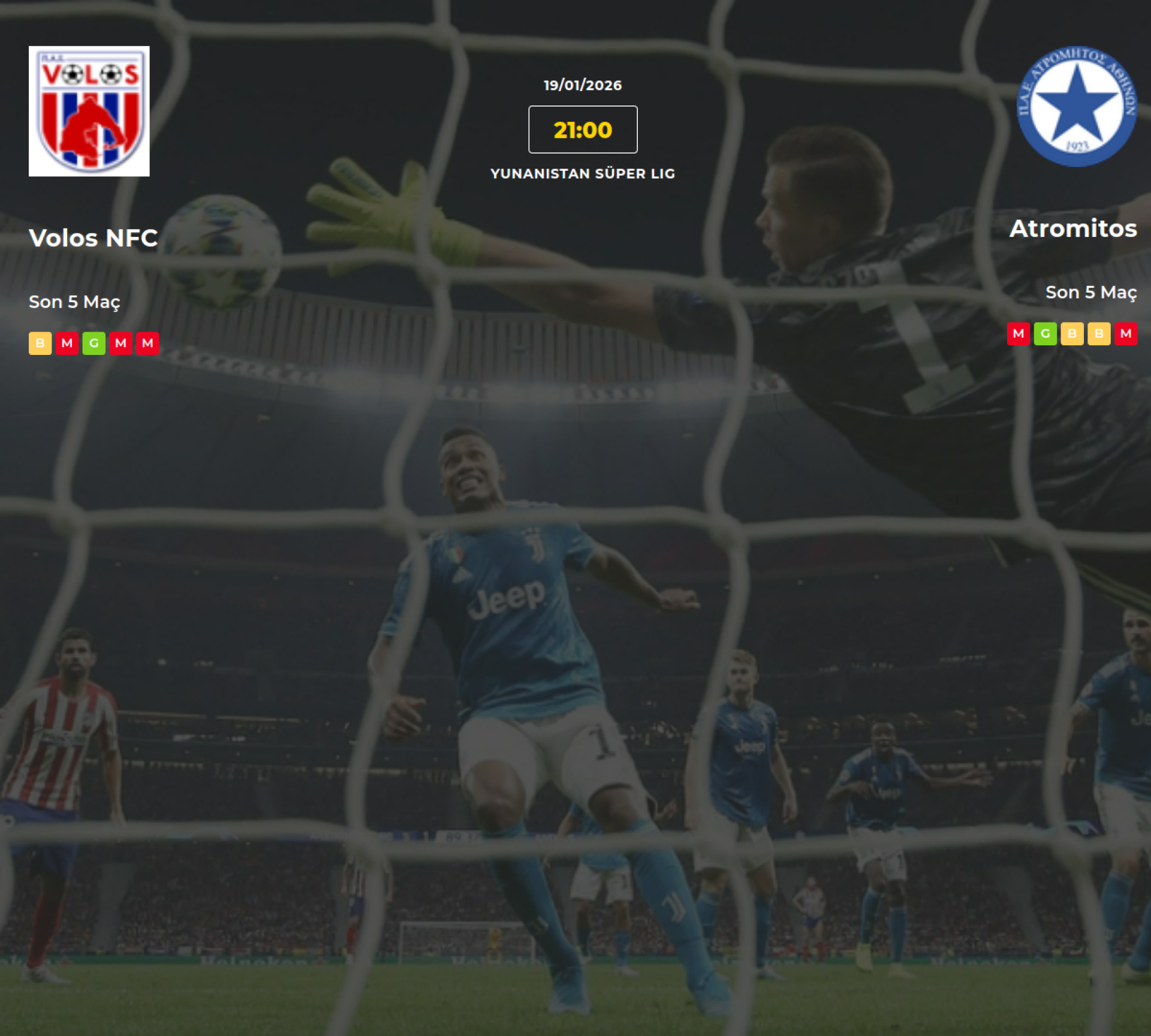 Volos NFC Atromitos İddaa Maç Tahmini 19 Ocak 2026