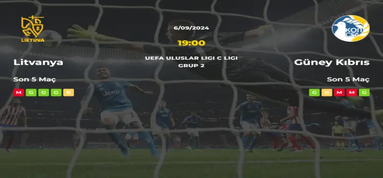 Litvanya Güney Kıbrıs İddaa Maç Tahmini 6 Eylül 2024