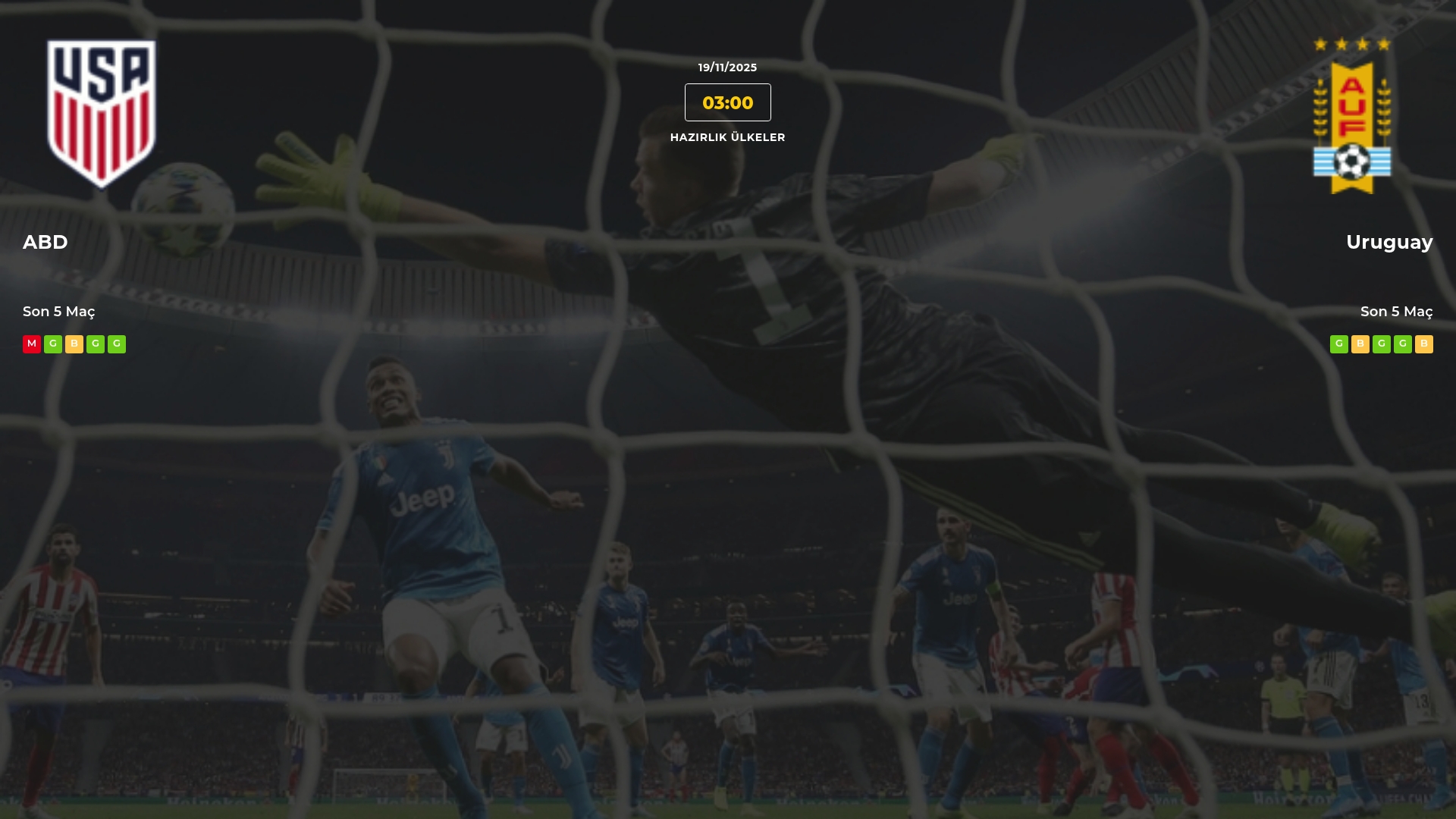 ABD Uruguay İddaa Maç Tahmini 19 Kasım 2025