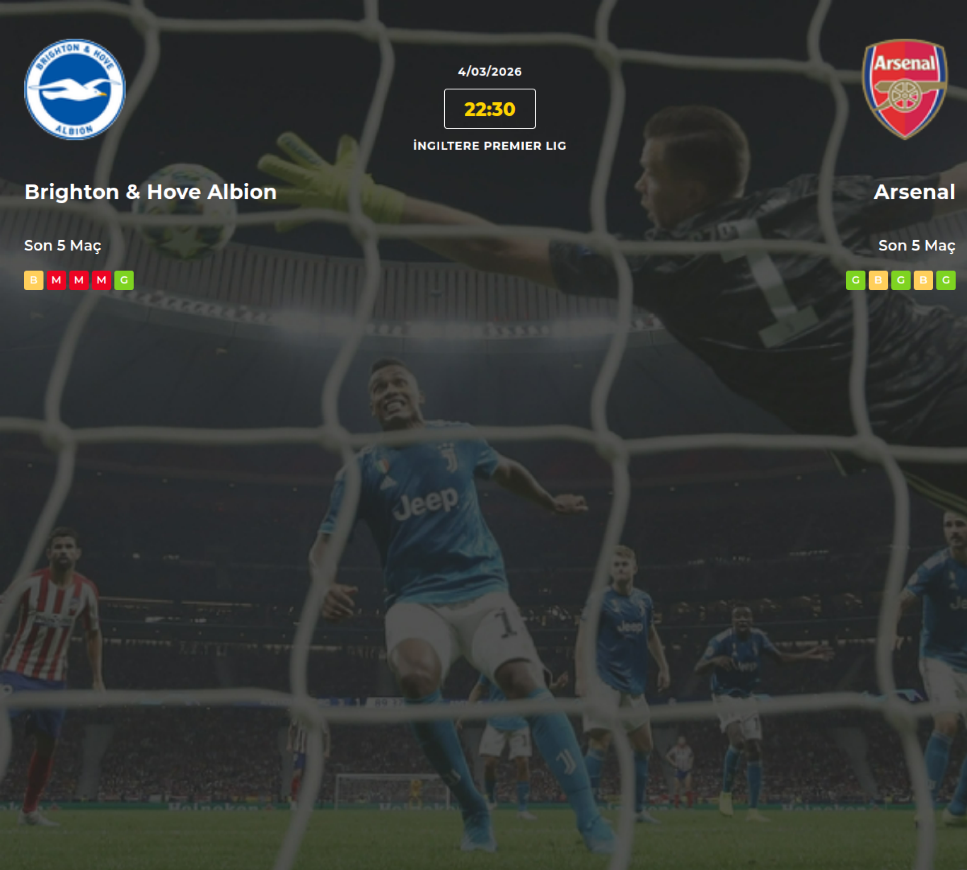 Brighton & Hove Albion Arsenal İddaa Maç Tahmini 04 Mart 2026