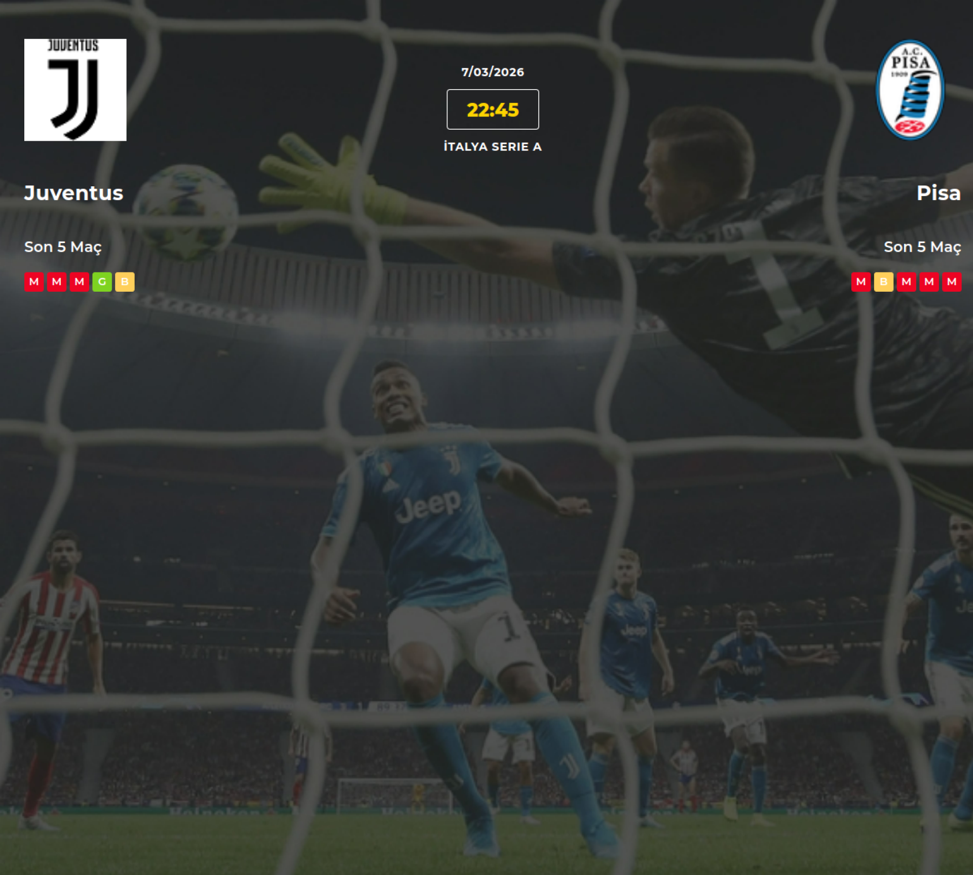 Juventus Pisa İddaa Maç Tahmini 07 Mart 2026