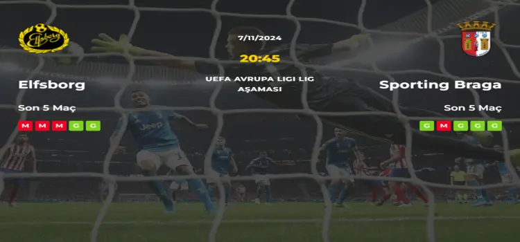Elfsborg Braga İddaa Maç Tahmini 7 Kasım 2024