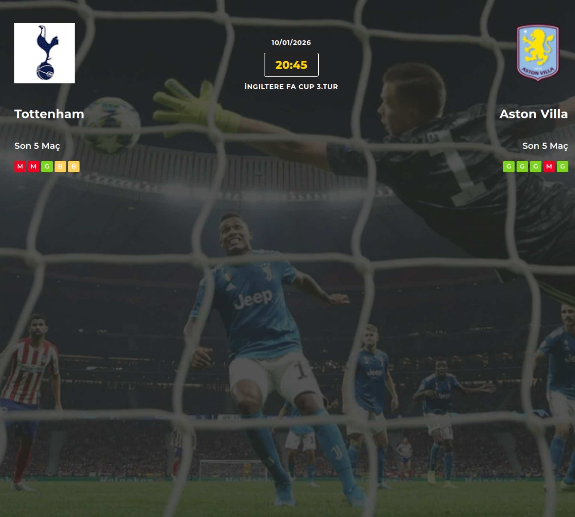 Tottenham Aston Villa İddaa Maç Tahmini 10 Ocak 2026