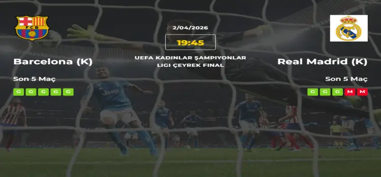 Barcelona Real Madrid İddaa Maç Tahmini 2 Nisan 2026