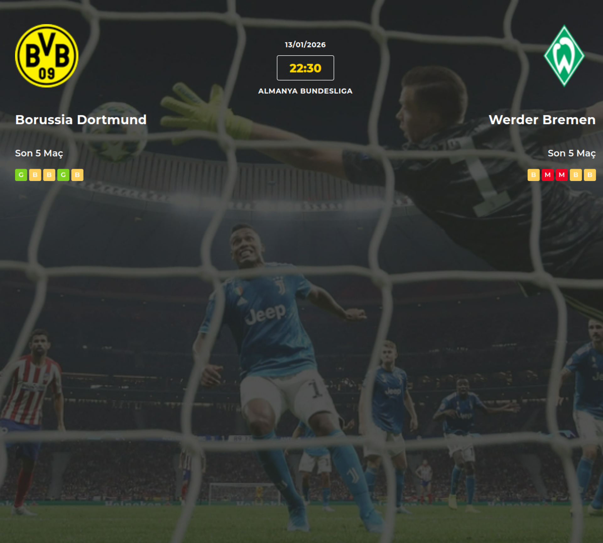 Borussia Dortmund Werder Bremen İddaa Maç Tahmini 13 Ocak 2026