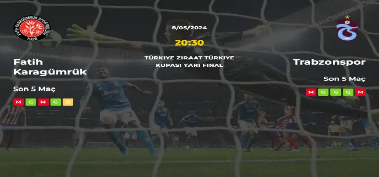 Fatih Karagümrük Trabzonspor İddaa Maç Tahmini 8 Mayıs 2024