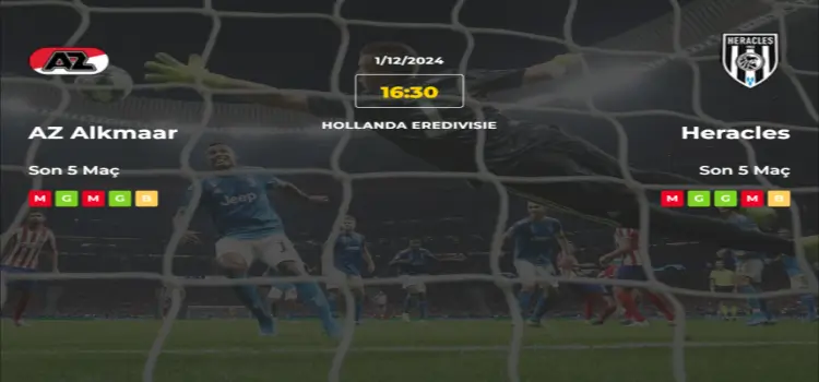 AZ Alkmaar Heracles İddaa Maç Tahmini 1 Aralık 2024