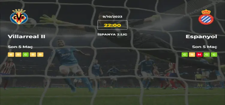 Villarreal II Espanyol İddaa Maç Tahmini 9 Ekim 2023