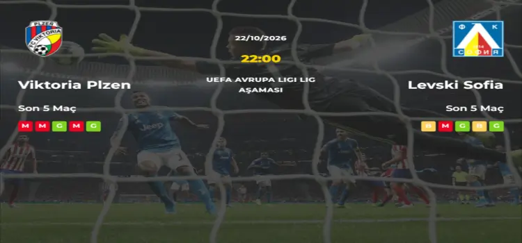 Viktoria Plzen Levski Sofya İddaa Maç Tahmini 22 Ekim 2026