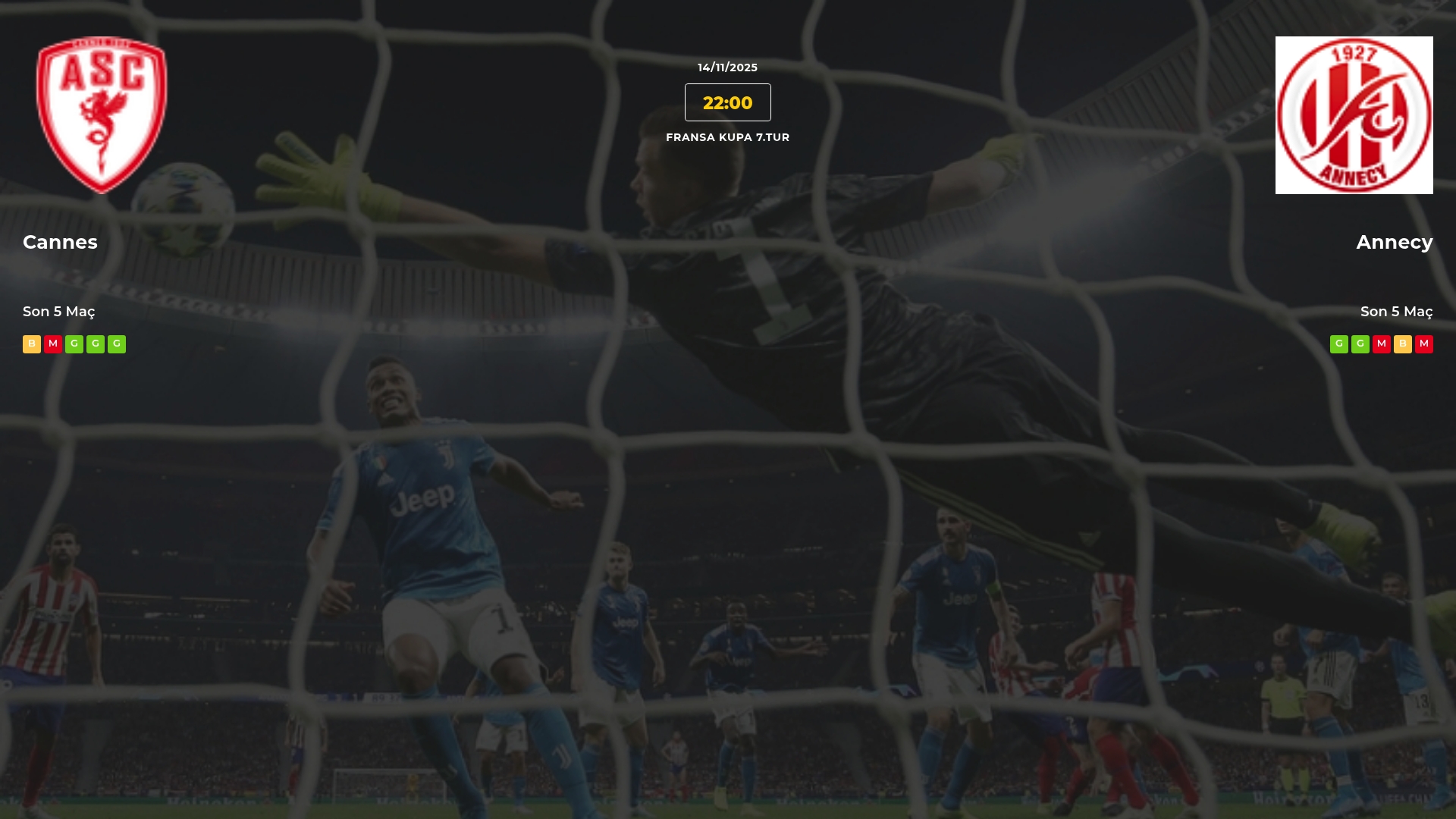 Cannes Annecy İddaa Maç Tahmini 14 Kasım 2025