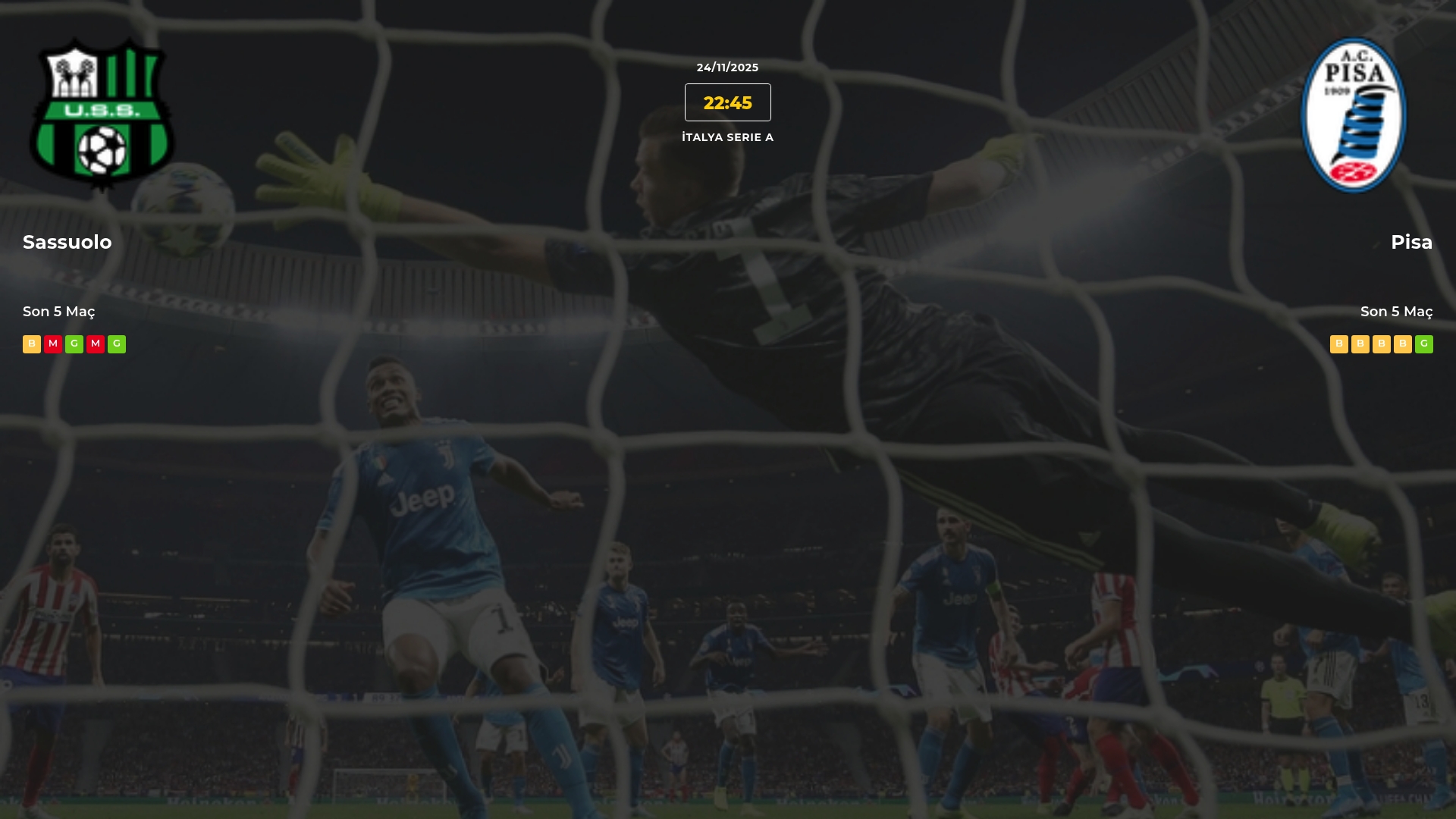 Sassuolo Pisa İddaa Maç Tahmini 24 Kasım 2025