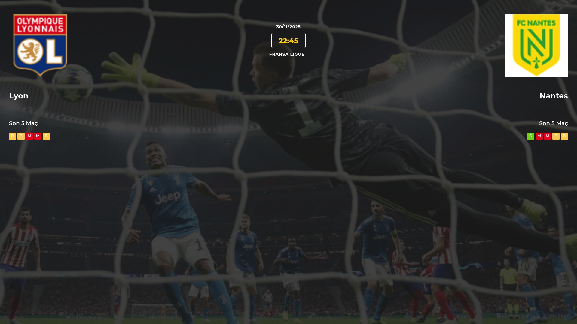 Lyon Nantes İddaa Maç Tahmini 30 Kasım 2025