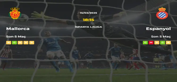 Mallorca Espanyol İddaa Maç Tahmini 15 Mart 2025