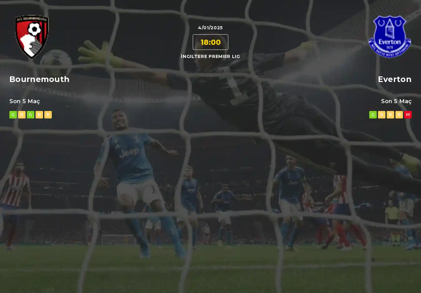 Bournemouth Everton İddaa Maç Tahmini 04 Ocak 2025