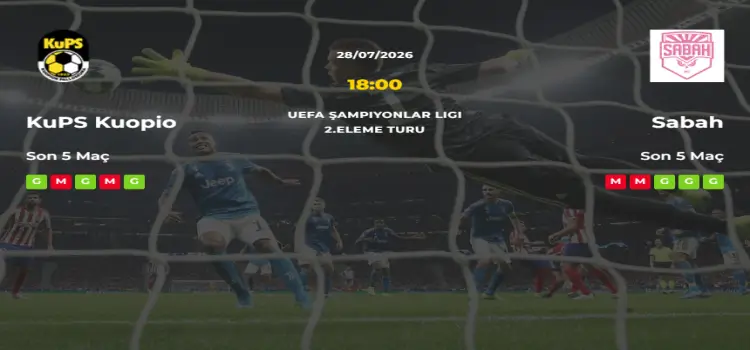 Kuopion Sabah İddaa Maç Tahmini 28 Temmuz 2026